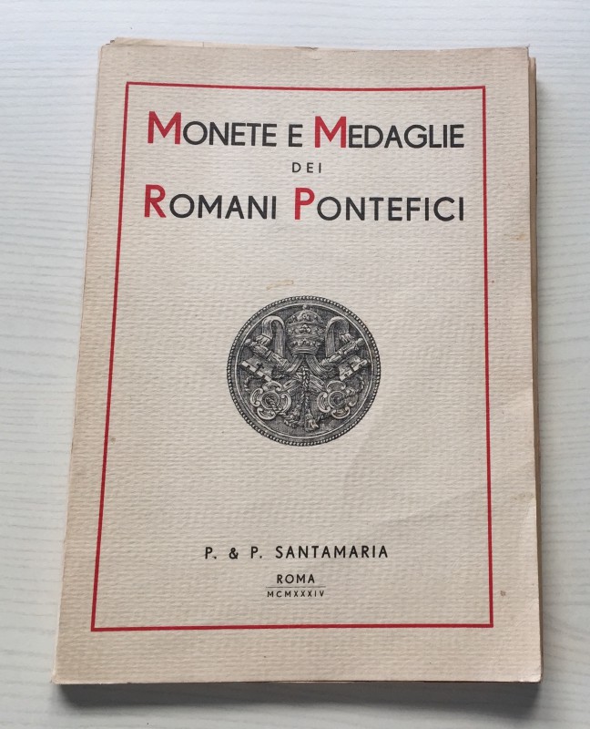 Santamaria P.& P. Collezione gia' appartenente ad una Illustre Casata Romana. Mo...