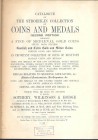 SOTHEBY,WILKINSON & HODGE – London 30-5/ 6-6-1910. Catalogue of the Stroehlin collection second portion. Coins and medals a fin of medioeval gold coin...