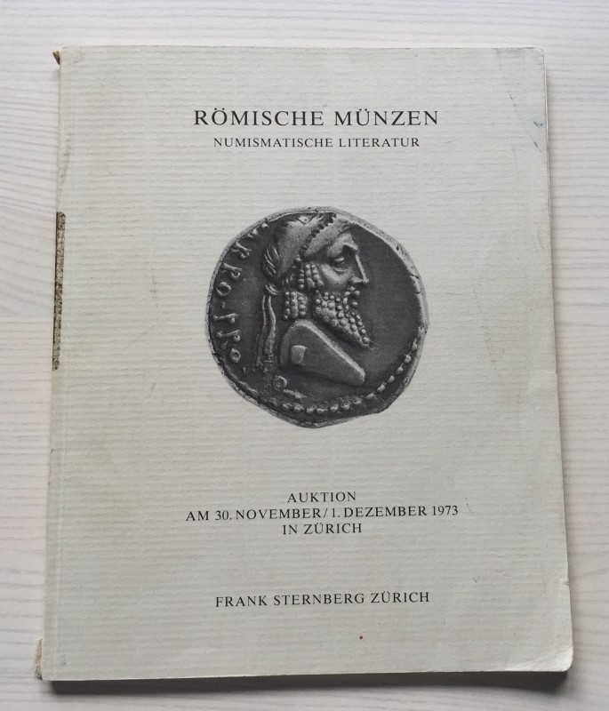 Sternberg F. Auktion (I) Romische Munzen Numismatische Literatur Zurich 30 Novem...