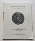 Sternberg F. Auktion (I) Romische Munzen Numismatische Literatur Zurich 30 November 01 December 1973. Brossura ed. pp. 67, lotti 600, tavv. 1 a colori...