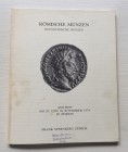 Sternberg F. Auktion (III) Romische Munzen Byzantinische Munzen. Zurich 29-30 November. Brossura ed. pp. 94, lotti 728, tavv. 3 a colori e XXXII in b/...