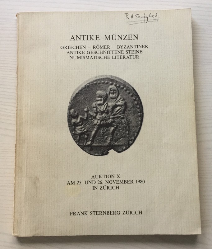 Sternberg F. Auktion X, Antike Munzen Griechen, Romer, Byzantiner, Antike Geschn...