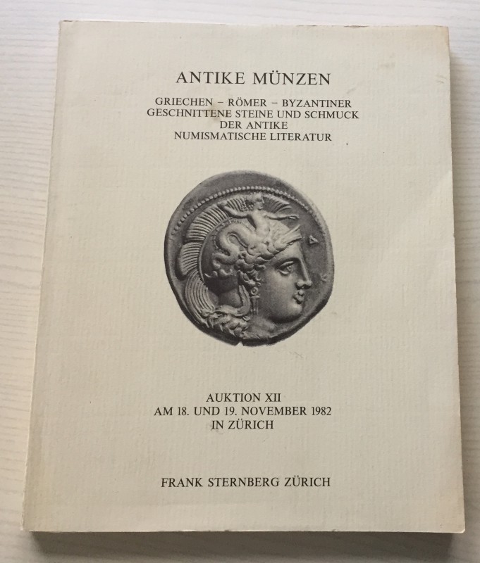 Sternberg F. Auktion XII, Antike Munzen Griechen, Romer, Byzantiner. Geschnitten...