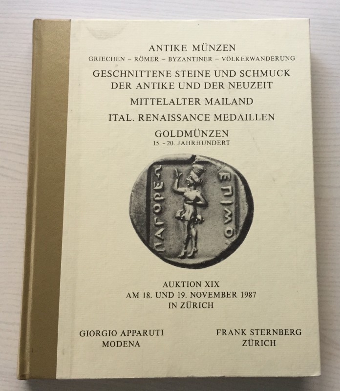 Sternberg F. Apparuti G. Auktion XIX, Antike Munzen Griechen, Romer, Byzantiner,...