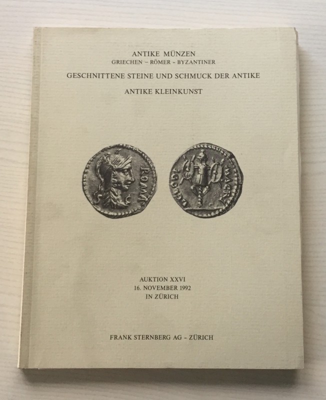Sternberg F. Auktion XXVI, Antike Munzen Griechen, Romer, Byzantiner, Geschnitte...