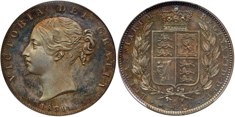 Great Britain. Proof Halfcrown, 1839. PCGS PF64

Great Britain. Proof Halfcrow...