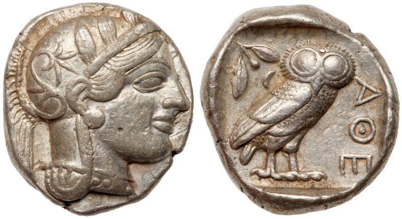 Attica, Athens. Silver Tetradrachm (17.23g), ca. 430-420 BC. VF

Attica, Athen...