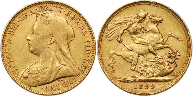 Great Britain. Sovereign, 1899. VF

Great Britain. Sovereign, 1899. S.3874; KM...