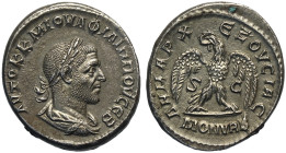Filippo I (244-249), Tetradracma, Antiochia, Ag 24 mm 10,42 g , RPC-VIII-29000, bellissimo ritratto, SPL