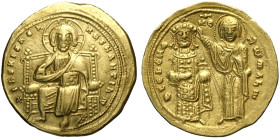 Romano III (1028-1034), Histamenon, Costantinopoli, Au 23 mm 4,38 g , Sear-1819, buon BB