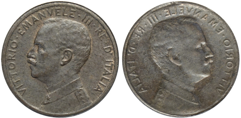 Regno d'Italia, Vittorio Emanuele III (1900-1943), Centesimo sd (1908-1918) Broc...