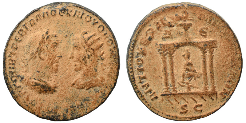 SYRIA, Seleucis and Pieria. Antioch. Trebonianus Gallus, 251-253, with Volusian....