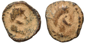 PALMYRENE. Palmyra. Pseudo-autonomous issue, circa 2nd-3rd centuries AD. Ae (bronze, 0.95 g, 11 mm). Radiate and draped bust of solar deity to right. ...