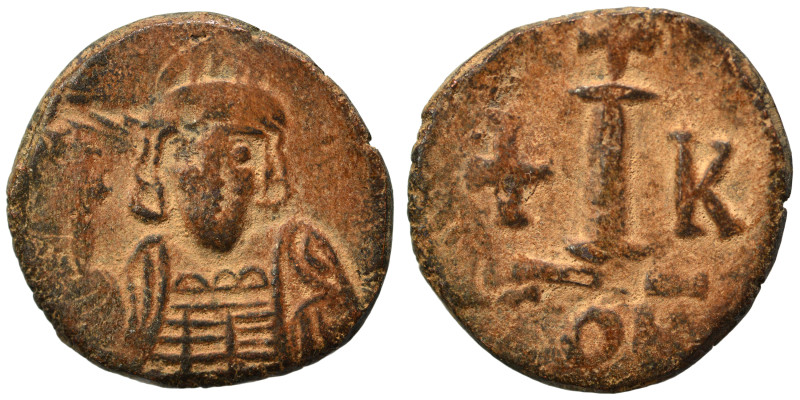 Constantine IV Pogonatus, 668-685. Decanummium (bronze, 4.69 g, 20 mm), Constant...