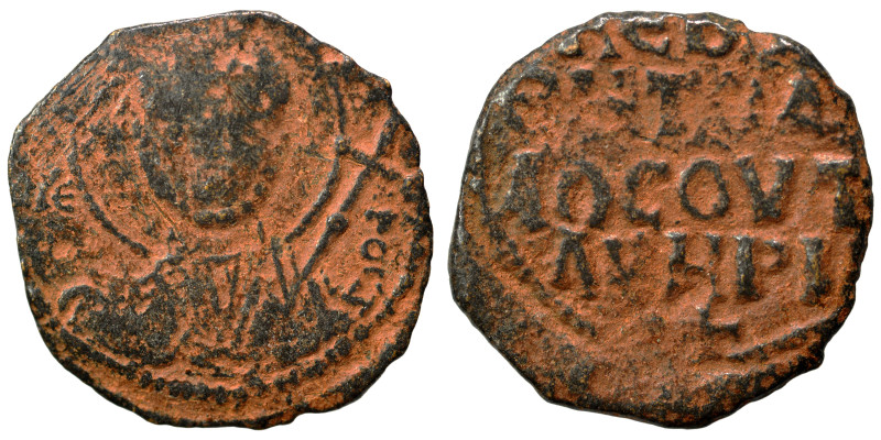 CRUSADERS. Principality of Antioch. Tancred, regent, 1101-1112. Follis (bronze, ...