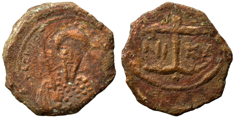 CRUSADERS. Principality of Antioch. Tancred, regent, 1101-1112. Follis (bronze, ...