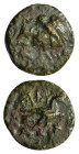 Troas, Abydos, c. 350-200 BC. Æ (13mm, 1.60g). Laureate head of Apollo r. R/ Eagle standing r. on thunderbolt. Cf. SNG Copenhagen 32. Good Fine
