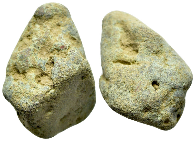 Anonymous, 8th-3rd centuries BC. Æ Aes Rude (25.81g). Irregular cast lump. ICC 1...