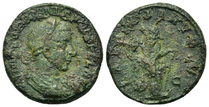 Gordian III (238-244). Æ As (23,7mm, 8.4g). Rome, late AD 240-early 243. Laureat...