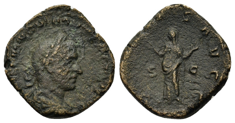 Trebonianus Gallus (251-253). Æ Sestertius (28,3mm, 15.8g). Rome, AD 251-252. La...