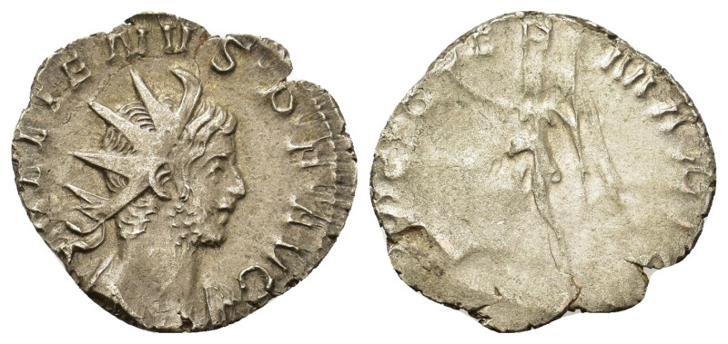 Gallienus (253-268). AR Antoninianus (10,7mm, 2.3g). Colonia Agrippinensis. Radi...