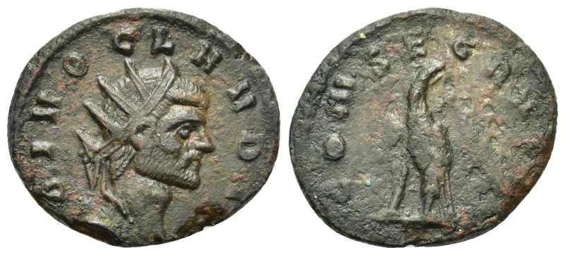 Divus Claudius II (died AD 270). Æ Antoninianus (21mm, 3.6g). Rome. Radiate head...