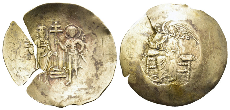 John II Comnenus (1118-1143). EL Aspron Trachy (15,5mm, 4.3g). Constantinople, 1...