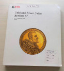 UBS Auction 47 Gold and Silver Coins. Basel 14-16 September 1999. Brossura ed. pp. 520, lotti 3158, ill. in b/n, tavv. 10 di ingrandimenti a colori. C...
