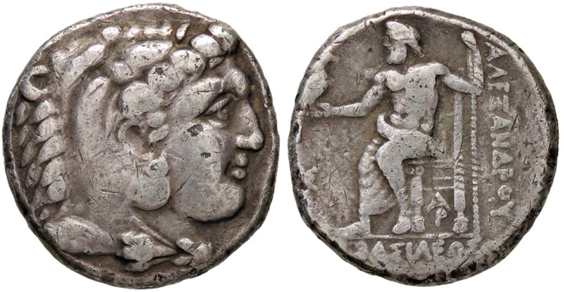 GRECHE - RE DI MACEDONIA - Alessandro III (336-323 a.C.) - Tetradracma (AG g. 16...