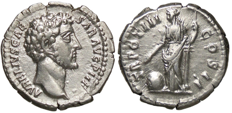 ROMANE IMPERIALI - Marco Aurelio (161-180) - Denario (AG g. 3,6)

Status: SPL/...