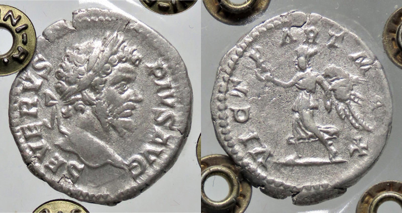 ROMANE IMPERIALI - Settimio Severo (193-211) - Denario AG Sigillata Numismatica ...