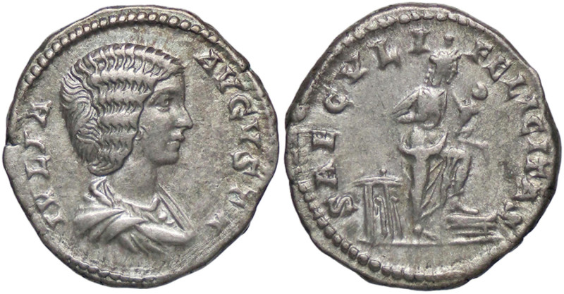 ROMANE IMPERIALI - Giulia Domna (moglie di S. Severo) - Denario C. 174; RIC S577...