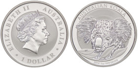 ESTERE - AUSTRALIA - Elisabetta II (1952-2022) - Dollaro 2014 - Koala   AG