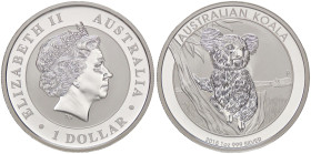 ESTERE - AUSTRALIA - Elisabetta II (1952-2022) - Dollaro 2015 - Koala   AG