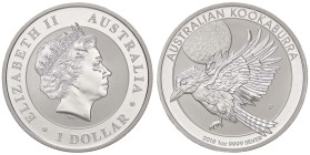 ESTERE - AUSTRALIA - Elisabetta II (1952-2022) - Dollaro 2018 - Kokaburra   AG