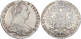 ESTERE - AUSTRIA - Maria Teresa (vedova) (1765-1780) - Tallero 1780 Kr. 1866.2  AG Riconio