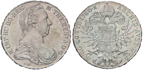 ESTERE - AUSTRIA - Maria Teresa (vedova) (1765-1780) - Tallero 1780 Kr. 1866.2  AG Riconio