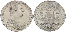 ESTERE - AUSTRIA - Maria Teresa (vedova) (1765-1780) - Tallero 1780 Kr. 1866.2  AG Riconio