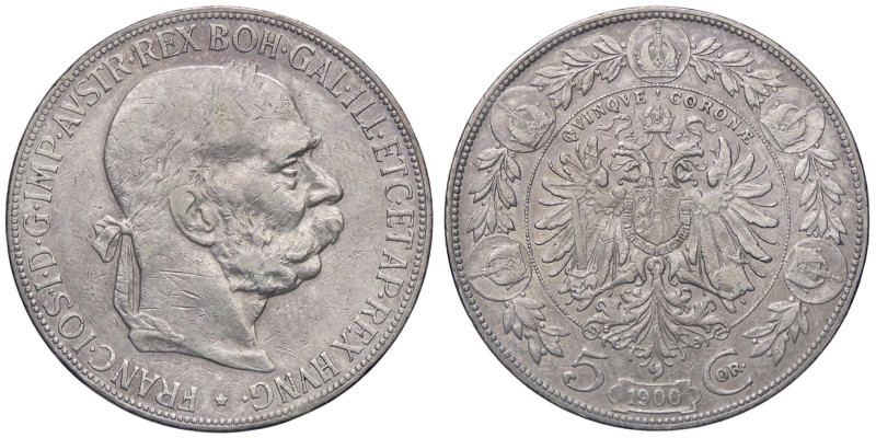 ESTERE - AUSTRIA - Francesco Giuseppe (1848-1916) - 5 Corone 1907 Kr. 2807 AG Su...