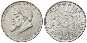 ESTERE - AUSTRIA - Prima Repubblica (1918-1938) - 2 Scellini 1929 Teodor Billroth Kr. 2844  AG