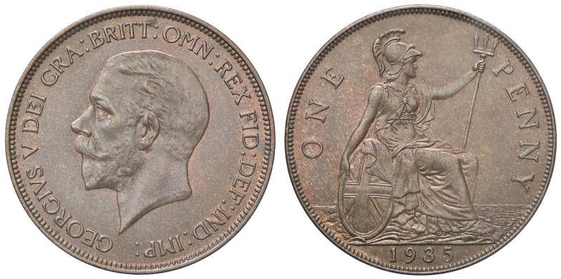 ESTERE - GRAN BRETAGNA - Giorgio V (1910-1936) - Penny 1935 Kr. 838 CU

Status...