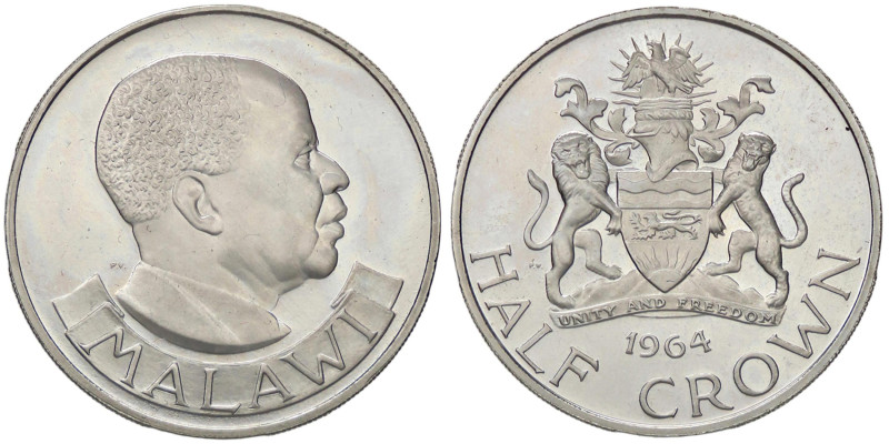 ESTERE - MALAWI - Repubblica - Mezza corona 1964 Kr. 4 NI

Status: FS