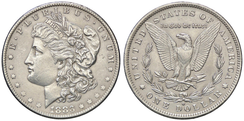 ESTERE - U.S.A. - Dollaro 1883 O - Morgan Kr. 110 AG

Status: qSPL