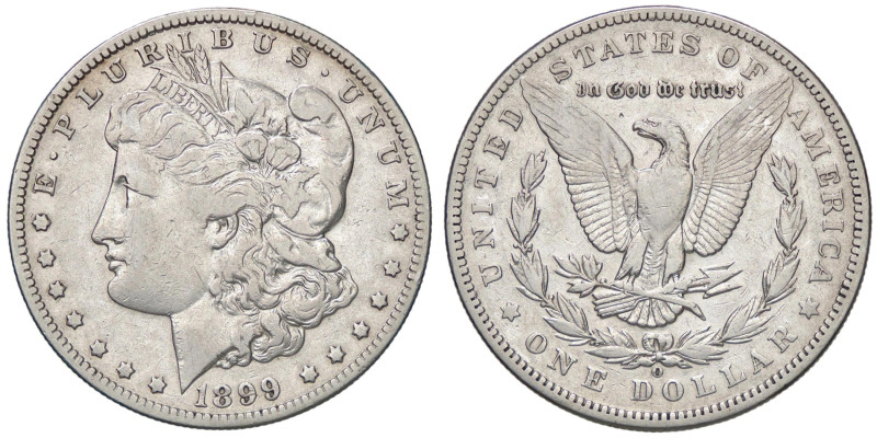 ESTERE - U.S.A. - Dollaro 1899 O - Morgan Kr. 110 AG

Status: BB