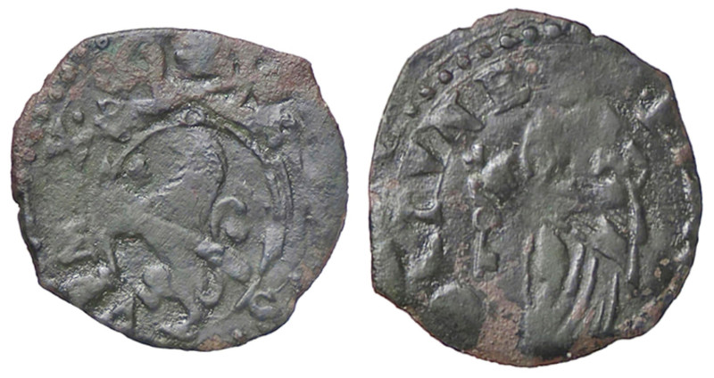 ZECCHE ITALIANE - FANO - Sisto V (1585-1590) - Quattrino Munt. 116/7 R MI

Sta...