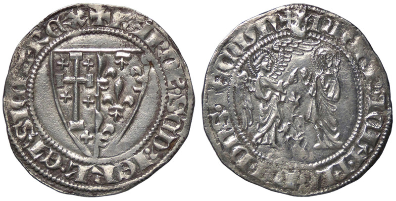 ZECCHE ITALIANE - NAPOLI - Carlo II d'Angiò (1285-1309) - Saluto P.R. 2; MIR 23 ...