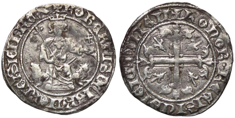 ZECCHE ITALIANE - NAPOLI - Roberto d'Angiò (1309-1343) - Gigliato P.R. 1/2; MIR ...