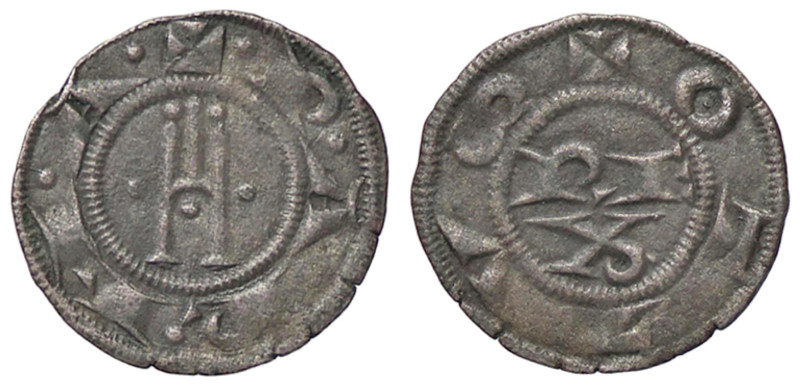 ZECCHE ITALIANE - PARMA - Repubblica, a nome di Federico II (1220-1250) - Denaro...