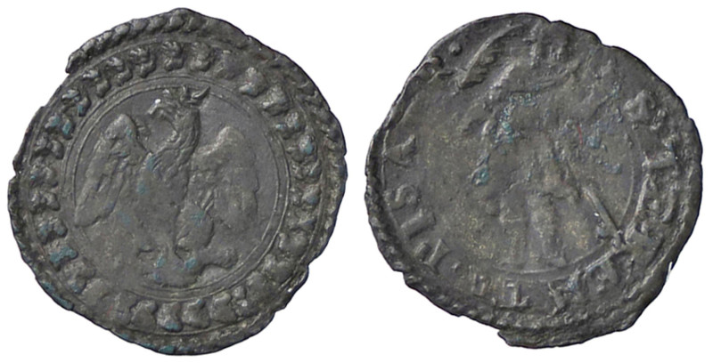 ZECCHE ITALIANE - PESARO - Guidobaldo II (1538-1574) - Quattrino CNI 73/76; Cav....