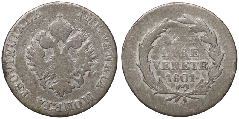 ZECCHE ITALIANE - VENEZIA - Francesco II d'Asburgo - Lorena (1797-1805) - 2 Lire...